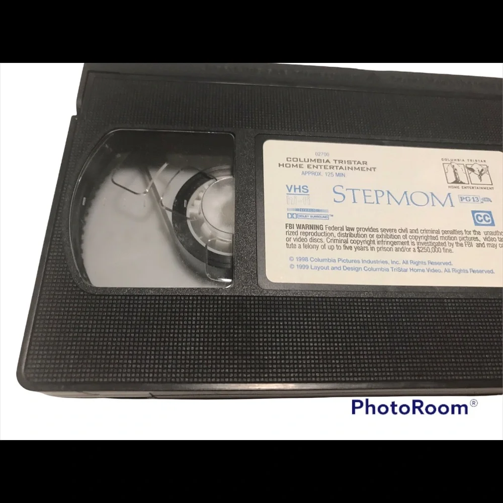 VTG Stepmom VHS 1998 Video Tape Movie - UNTESTED